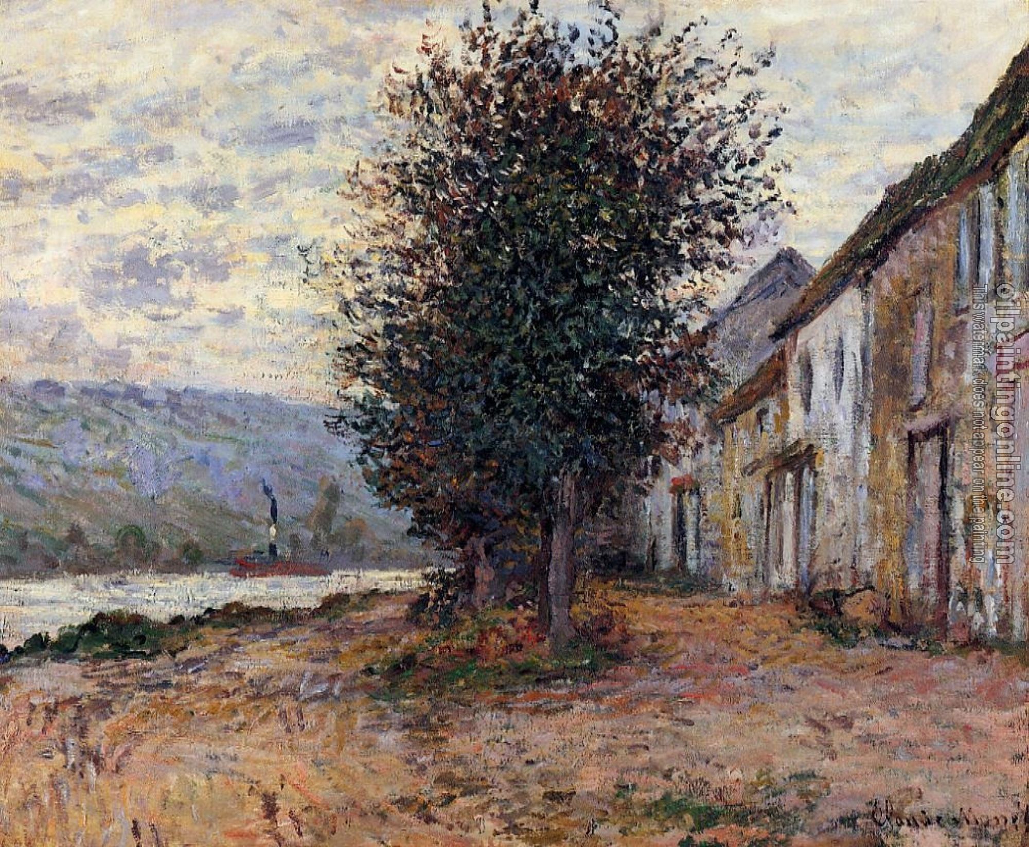 Monet, Claude Oscar - The Banks of the Seine